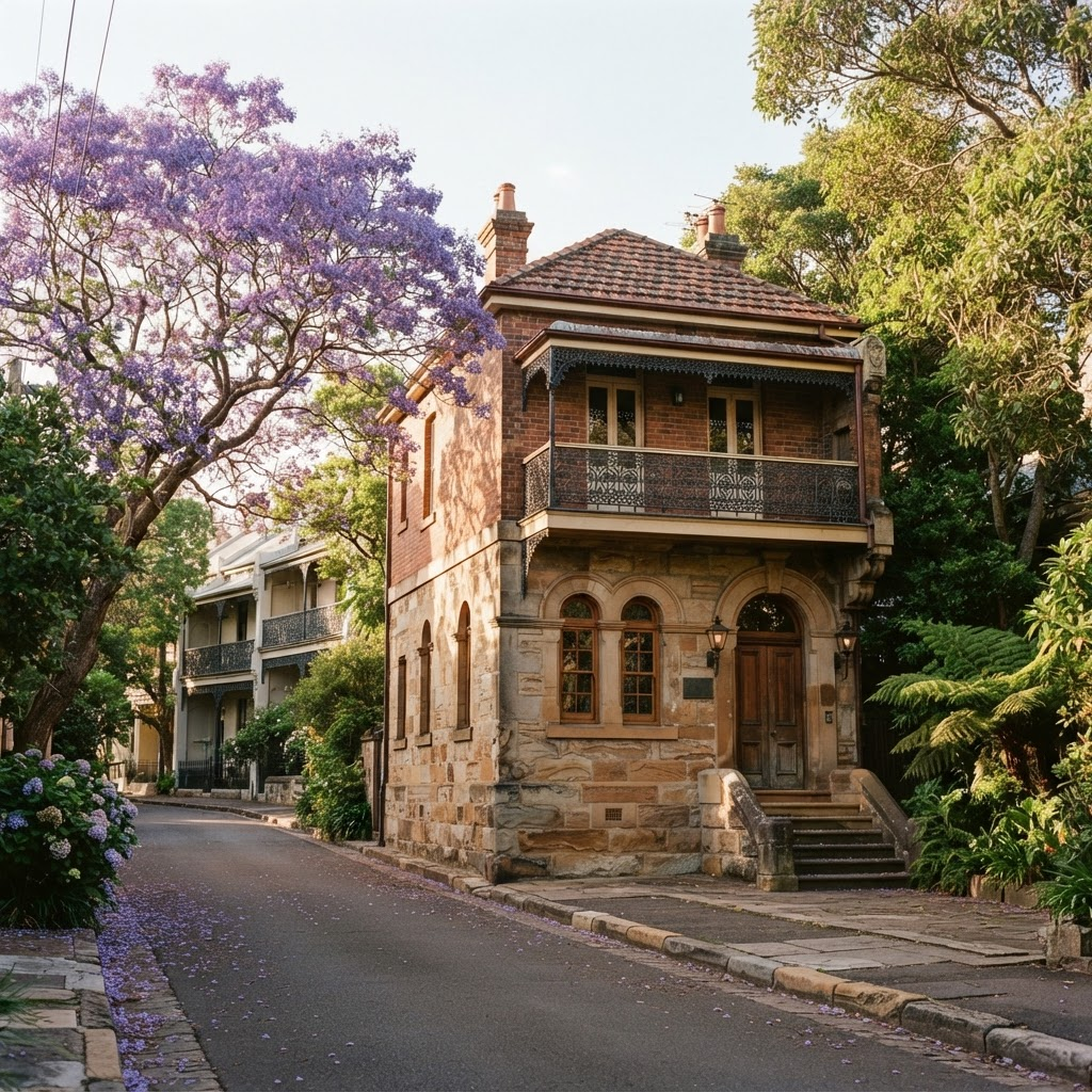 Heritage-style building exterior representative of the Balmain East streetscape